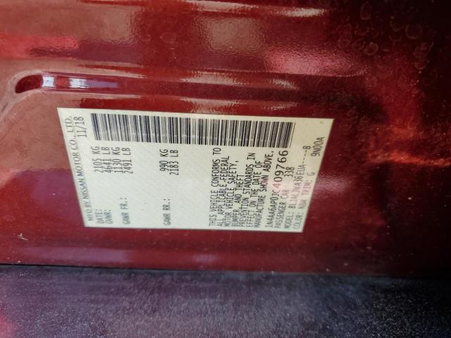 2018 NISSAN MAXIMA 3.5S 1N4AA6AP0JC409766