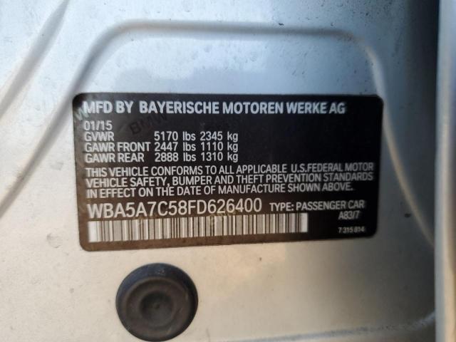 2015 BMW 528 XI WBA5A7C58FD626400