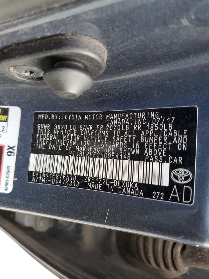 Lot #3308310188 2017 TOYOTA COROLLA L