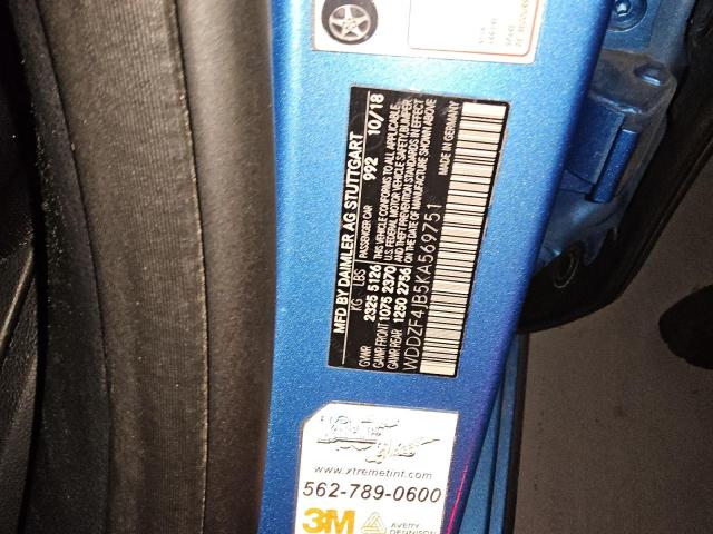 2019 MERCEDES-BENZ E 300 WDDZF4JB5KA569751