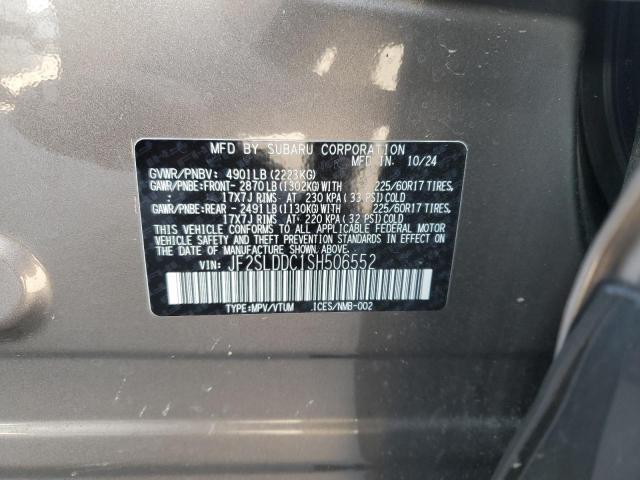 2025 SUBARU FORESTER P - JF2SLDDC1SH506552