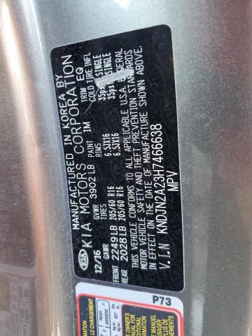 2017 KIA SOUL - KNDJN2A23H7466638