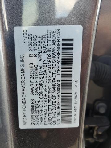 2021 ACURA TLX ADVANC 19UUB6F68MA005510