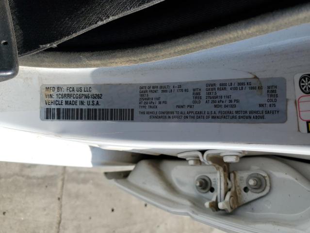 2023 RAM 1500 TRADE 1C6RRFCG6PN615262