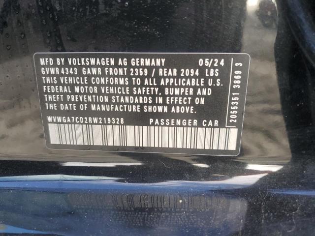 2024 VOLKSWAGEN GTI S WVWGA7CD2RW219328