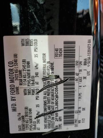 2016 FORD EDGE SEL - 2FMPK3J80GBC05465