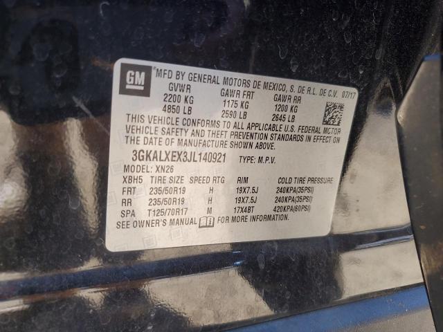 2018 GMC TERRAIN DE 3GKALXEX3JL140921