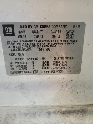 2014 BUICK ENCORE - KL4CJCSB5EB582094