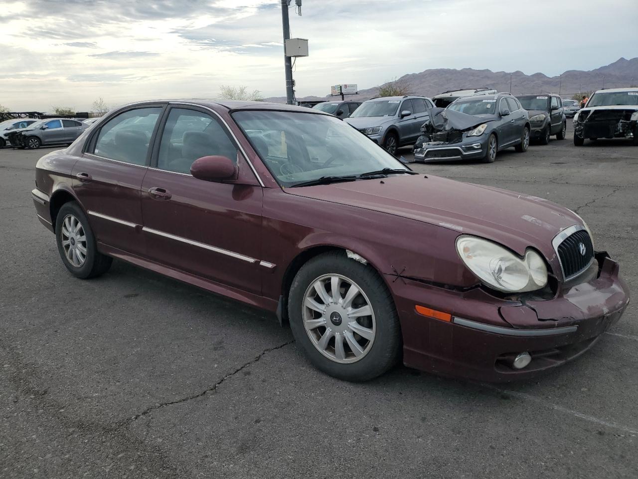 Lot #3271212215 2005 HYUNDAI SONATA GLS