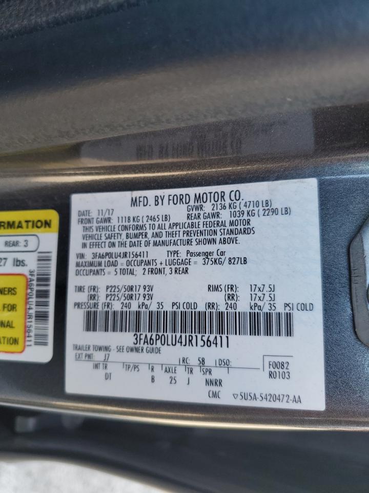 FORD FUSION SE HYBRID