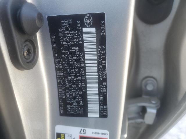 2023 TOYOTA CAMRY XLE - 4T1F11BK6PU076655