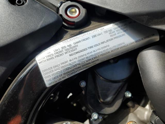 2025 DUCATI HYPERMOTAR ZDMBAS2N2SB004704