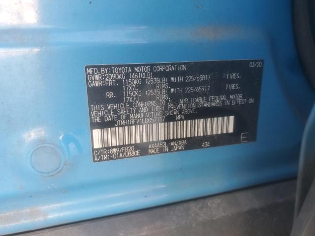 2020 TOYOTA RAV4 LE JTMH1RFV1LD057117