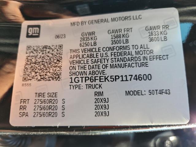 2023 GMC CANYON DEN 1GTP6FEK5P1174600