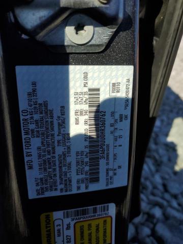 2017 FORD FUSION S H 3FA6P0UU0HR360762