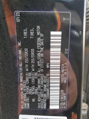 2024 TOYOTA GRAND HIGH 5TDAAAB51RS005718