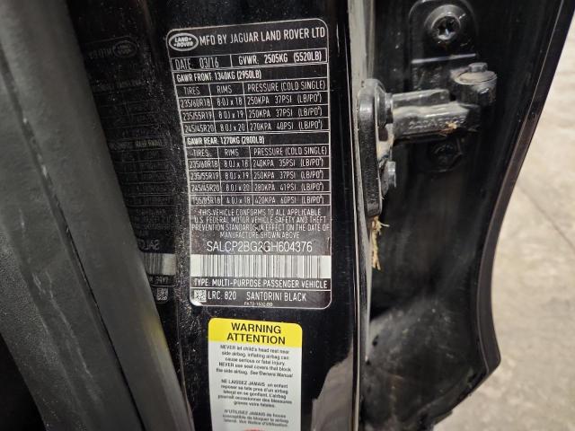 2016 LAND ROVER DISCOVERY SPORT SE - SALCP2BG2GH604376