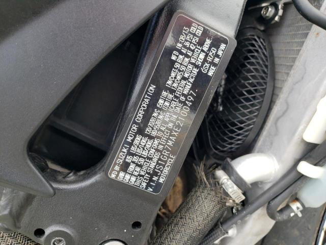 2014 SUZUKI GSX-R750 JS1GR7MAXE2100497