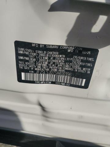 2025 SUBARU FORESTER S JF2SLSJD7SH400396