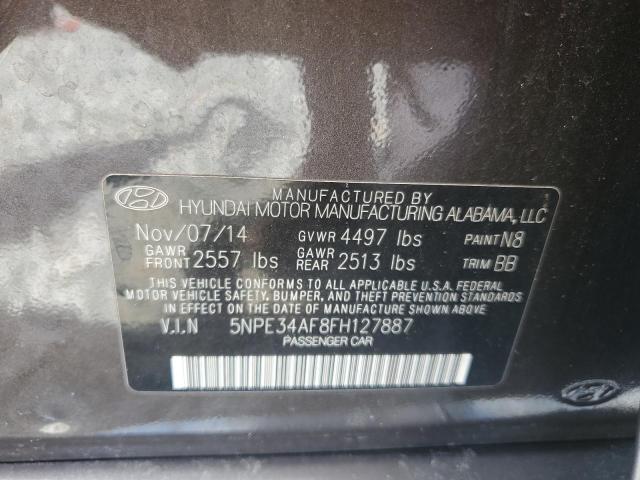 2015 HYUNDAI SONATA SPO - 5NPE34AF8FH127887