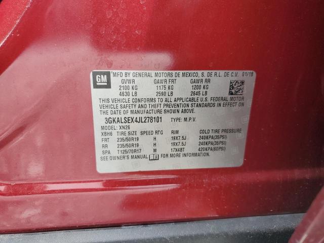 2018 GMC TERRAIN DE 3GKALSEX4JL278101