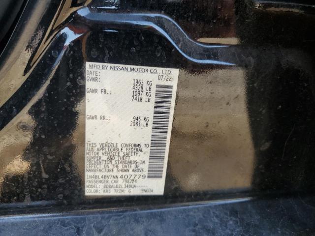 2022 NISSAN ALTIMA S 1N4BL4BV7NN407779