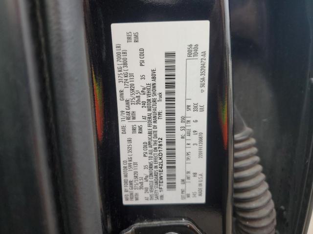 2020 FORD F150 SUPER - 1FTEW1E42LKD17812