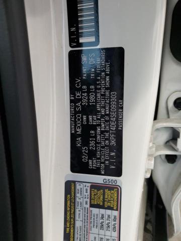 2025 KIA K4 LX 3KPFT4DE4SE099303