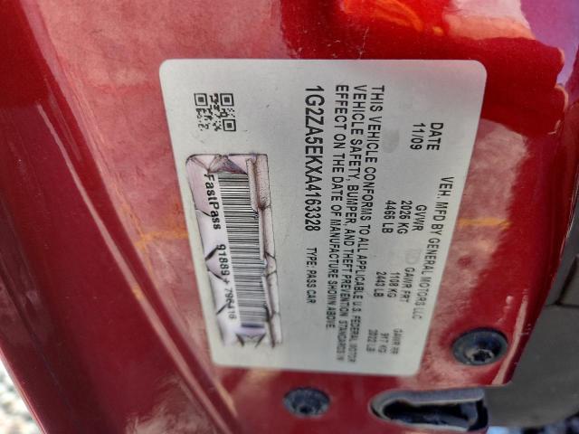 2010 PONTIAC G6 #3291348138