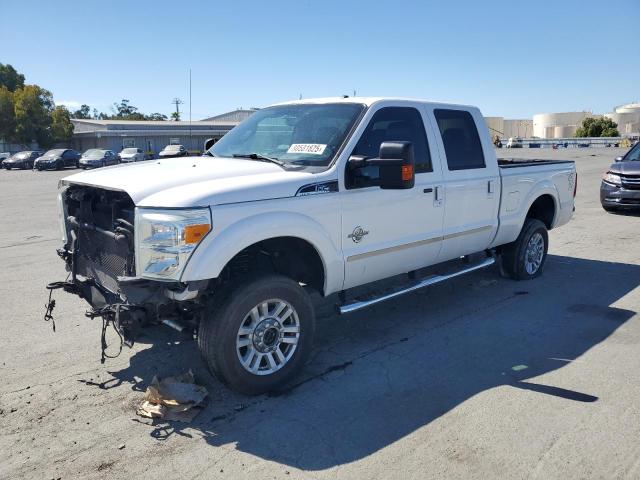 FORD F250 SUPER 2015 white  diesel 1FT7W2BT0FEA40560 photo #1