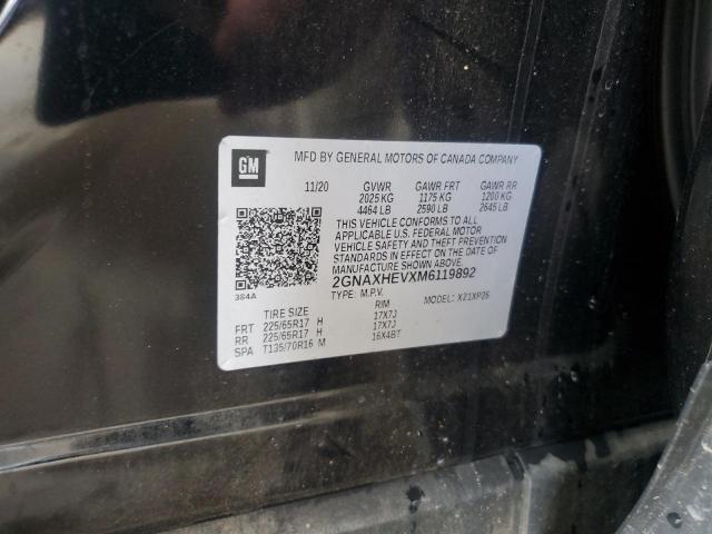 2021 CHEVROLET EQUINOX LS #3280278969