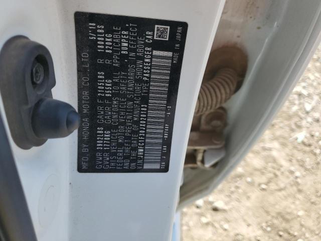 2018 HONDA CIVIC EX JHMFC1F30JX020183