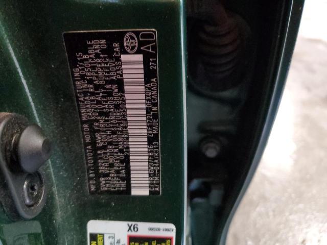 2015 TOYOTA COROLLA EC 2T1BPRHE9FC350752