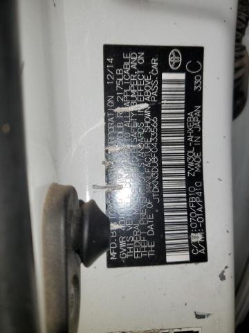 2015 TOYOTA PRIUS - JTDKN3DU8F0433566