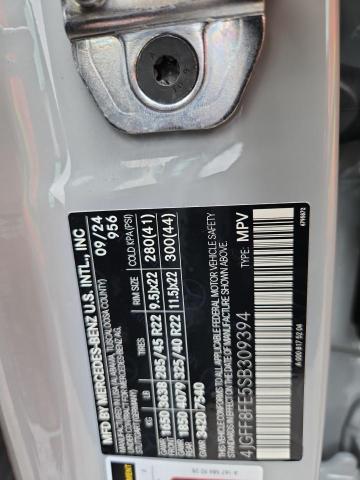 2025 MERCEDES-BENZ GLS 580 4M 4JGFF8FE5SB309394