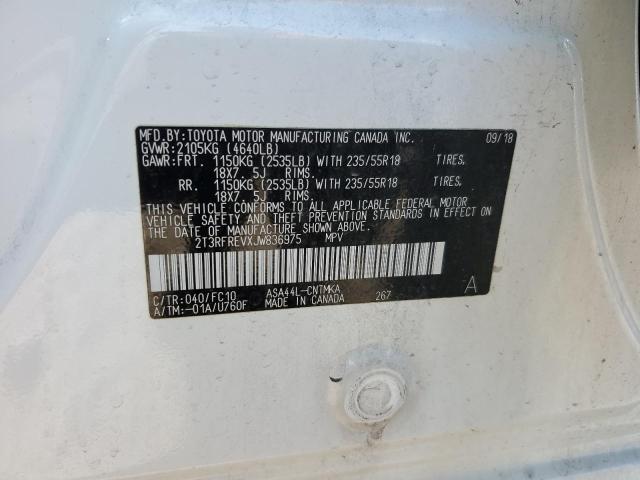 2018 TOYOTA RAV4 ADVEN 2T3RFREVXJW836975