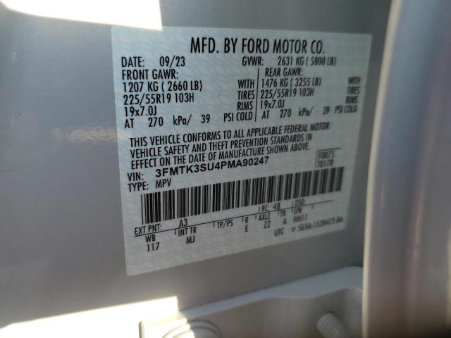 2023 FORD MUSTANG MA 3FMTK3SU4PMA90247