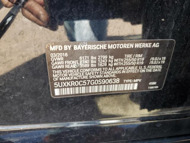 2016 BMW X5 XDRIVE3 - 5UXKR0C57G0S90638