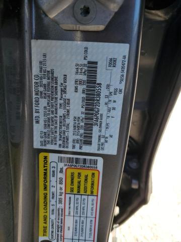 2013 FORD FUSION S - 3FA6P0G72DR380558
