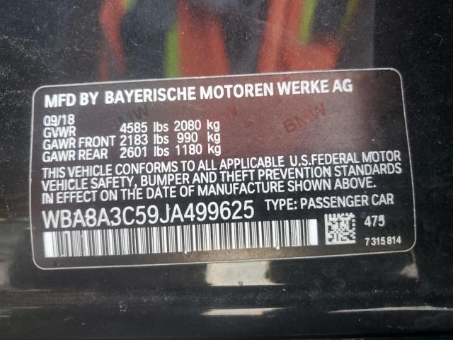 2018 BMW 320 XI WBA8A3C59JA499625
