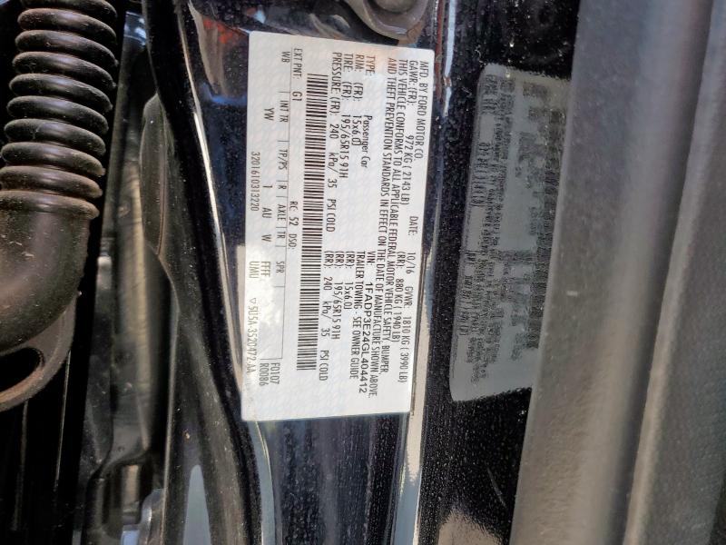 2016 FORD FOCUS S 1FADP3E24GL404412
