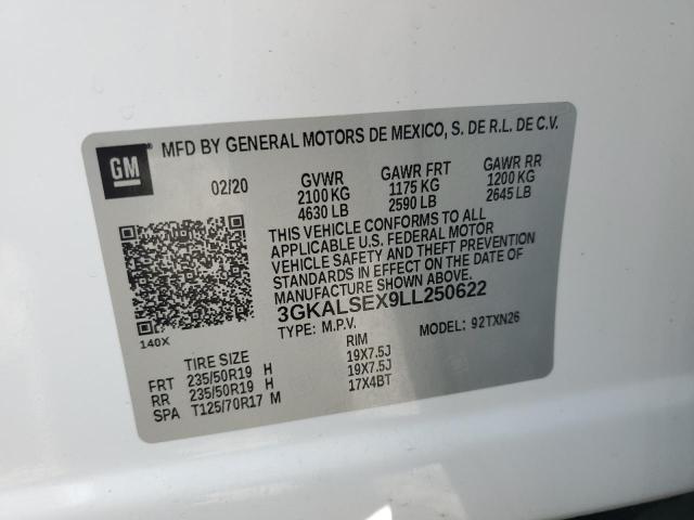 2020 GMC TERRAIN DENALI 3GKALSEX9LL250622