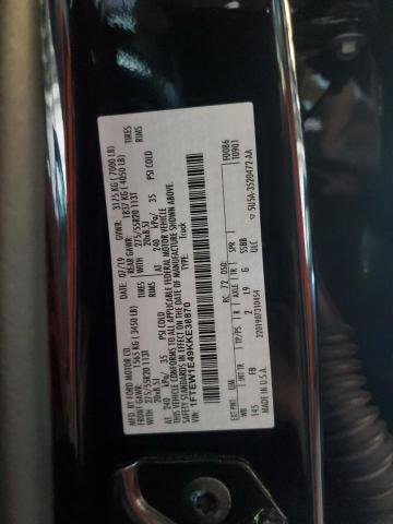 2019 FORD F150 SUPERCREW - 1FTEW1E49KKE38870