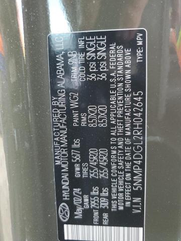 2024 HYUNDAI SANTA FE L - 5NMP4DGL2RH042645