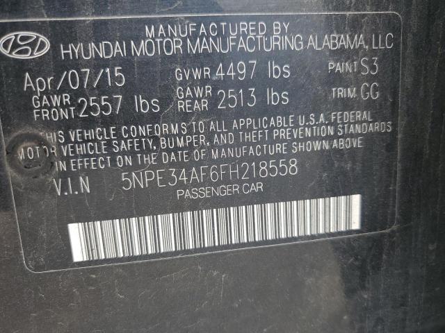 2015 HYUNDAI SONATA SPORT - 5NPE34AF6FH218558