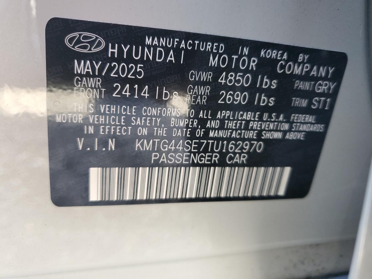 Lot #3268838294 2026 GENESIS G70 SPORT