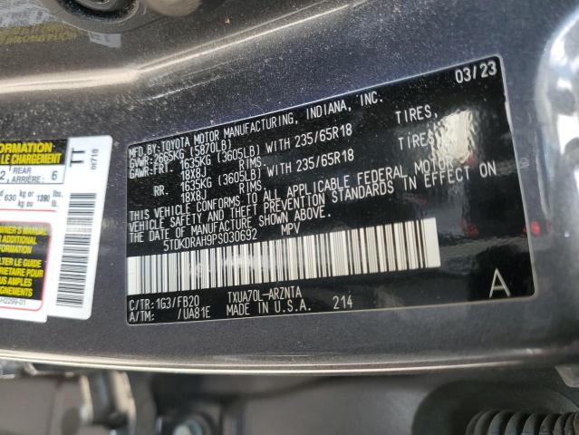 2023 TOYOTA HIGHLANDER #3294148940