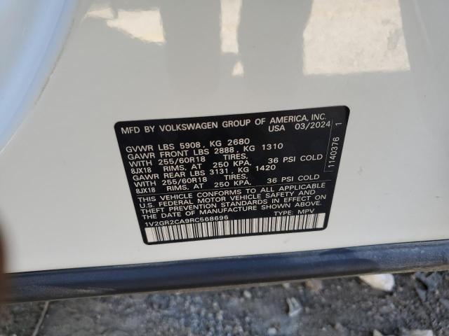 2024 VOLKSWAGEN ATLAS PEAK EDITION SEL #3291527919