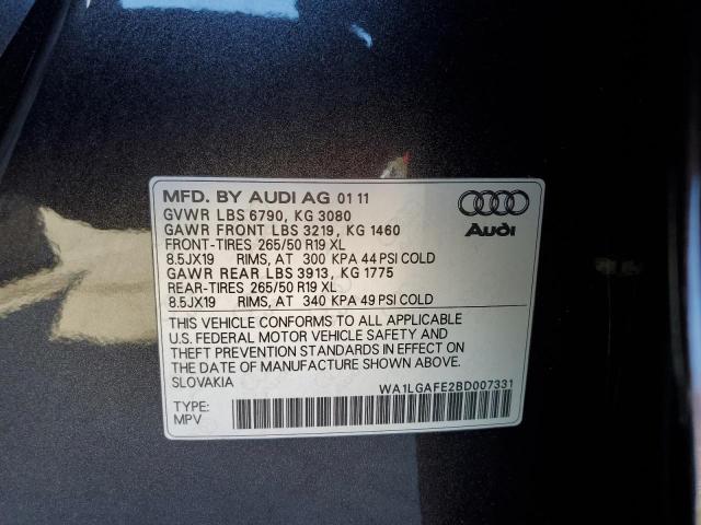 2011 AUDI Q7 PREMIUM #3259131960