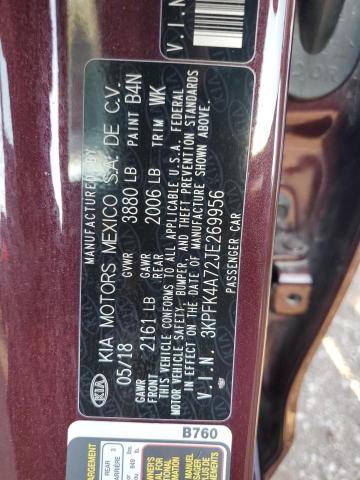 2018 KIA FORTE LX 3KPFK4A72JE269956